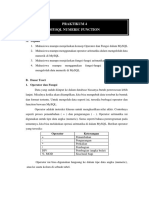 Modul 4 (Numeric Function)