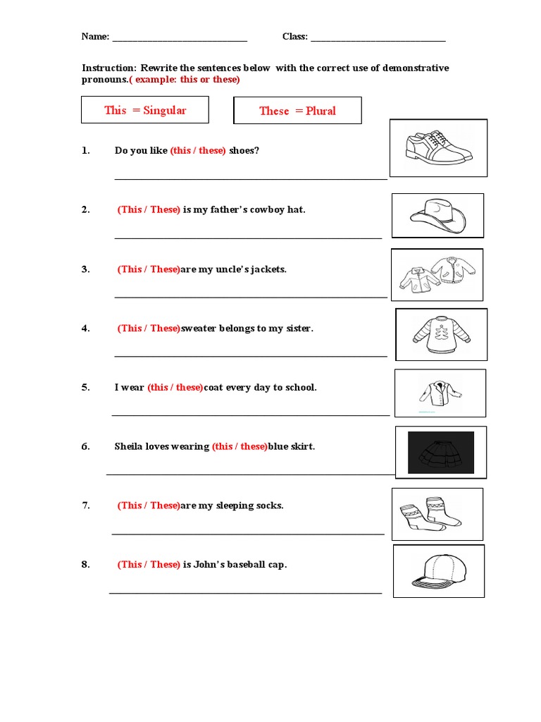 These Plural This Singular | PDF