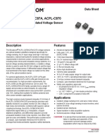 ACPL-C87B, ACPL-C87A, ACPL-C870 Precision Optically Isolated Voltage Sensor