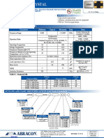 Standard Specifications:: Applications: Features