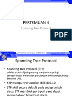 Pertemuan 4: Spanning Tree Protocol