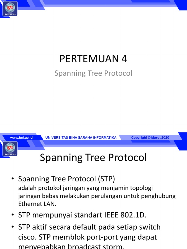 Konfigurasi Spanning Tree Protocol | PDF | Komputer