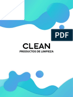 Clean Prod. de Limpieza Catalogo