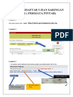 Cara Mendaftar Ujian Saringan Ukm1