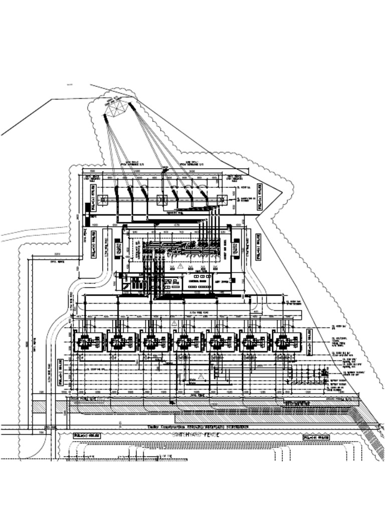 Switchyard Layout Plan And Elevation – PBSNB