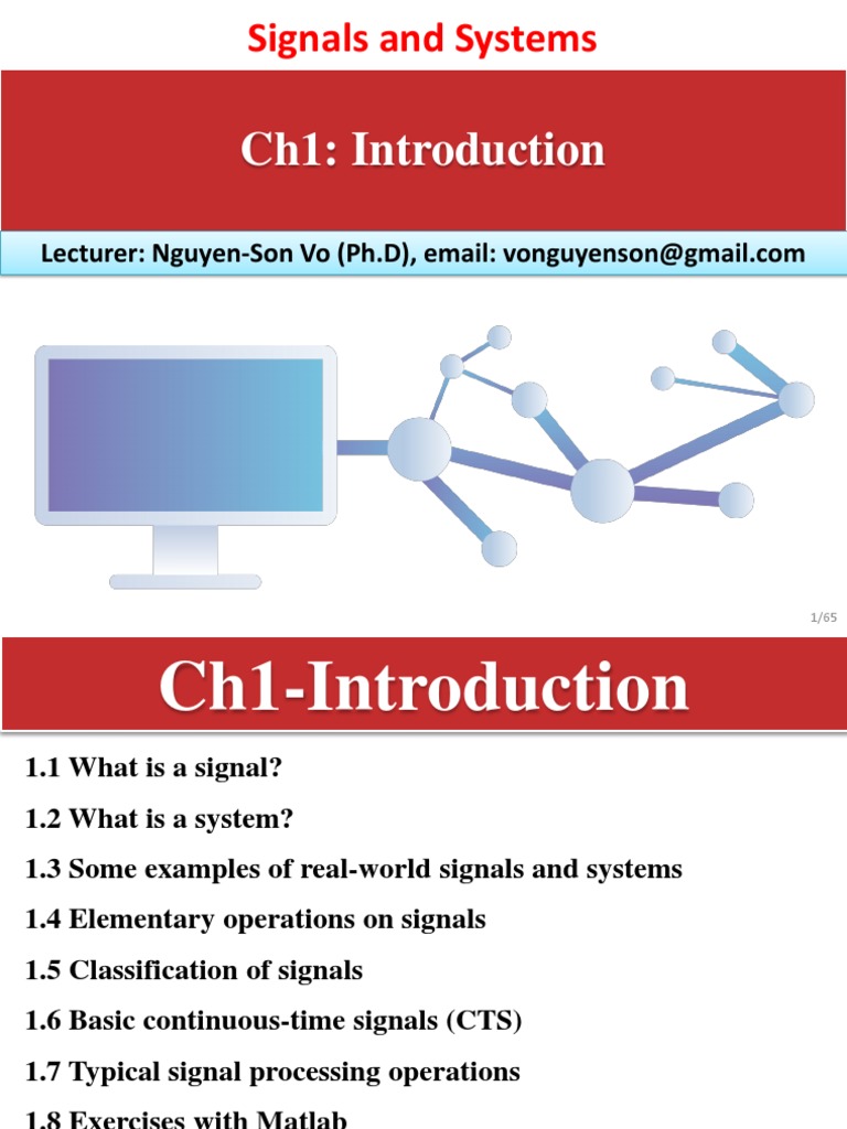 Introduction to Signals and Systems | PDF | Multiplexing | Satellite