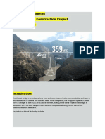 Systems Engineering Chenab Bridge Construction Project Course Project
