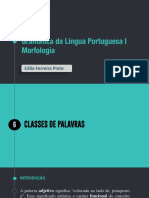 Morfologia dos adjetivos em português
