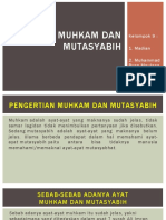 Muhkam Dan Mutasyabih