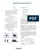 MLX91220 Integrated Current Sensor IC: Features and Benefits Applications