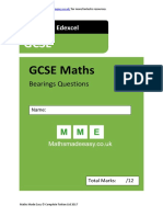 GCSE-Maths-Revision-Bearings-Questions