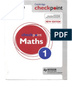 Math Checkpoint No 1