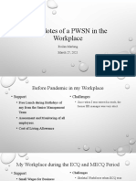 Anecdotes of A PWSN in The Workplace