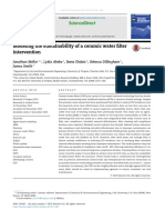 Modeling The Sustainability of A Ceramic Water Filter Intervention