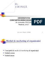 Marketing Cercetări de Piaţă: Universitatea Constantin Brâncoveanu Piteşti