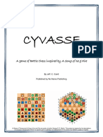 Cyvasse Rules Illustrated