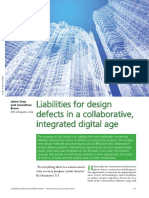 Gray, Jaime y Bravo, Jonnathan - Liabilities For Design Defects in A Collaborative, Integrated Digital Age