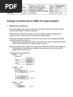 Changing A Control Module On UNIC Control System