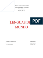 Lenguas del Mundo: Origen y Evolución de los Idiomas