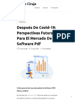 Después de Covid-19 - Perspectivas Futuras para El Mercado de Software PDF - Mundo Ciruja