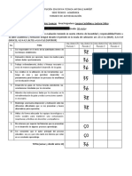 FORMATO AUTOEVALUACION