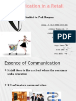GRP3 Communication in A Retail Store