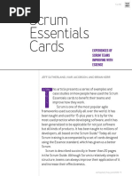 Scrum Essentials Cards