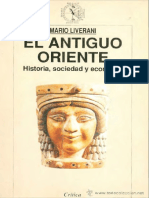 Mario Liverani - El Antiguo Oriente Historia, Sociedad y Economia