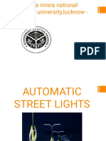 Automatic Street Lights