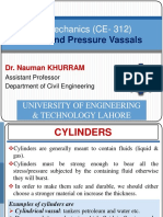Cylinders and Pressure Vassals
