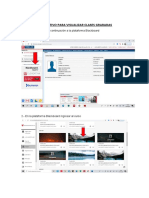 Instructivo para Visualizar Clases Grabadas