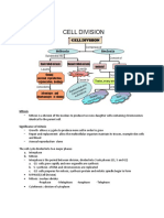 Biology Form 4 Chapter 5 Cell Division