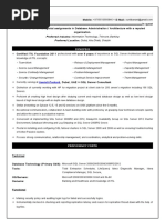 MSSQLServer Arch DBA 9years ITIL ITILServiceOperation