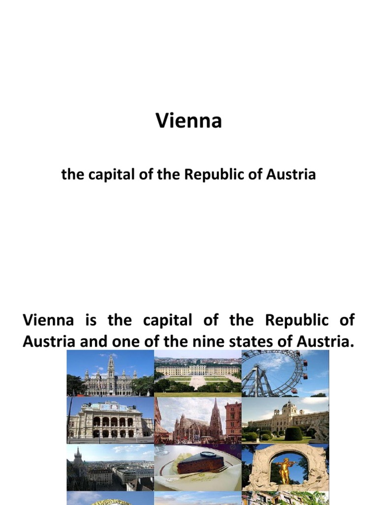 Vienna: The Capital of The Republic of Austria | PDF | Vienna