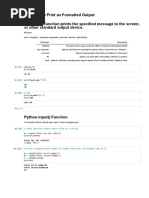 Print, Input - Jupyter Notebook