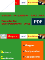 Mergers and Acquisition