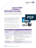 4059 Extended Edition Attendant Console Datasheet en