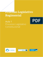 Aula 1 - Processo Legislativo Regimental (1)