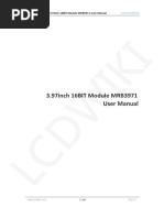 3.97inch 16BIT Module MRB3971 User Manual: Lcdwiki CR2019-MI4155