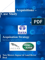 M&A Case Study Assignment