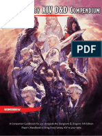 5th Edition D&D x Final Fantasy XIV - Classes and Races Compendium _ GM Binder