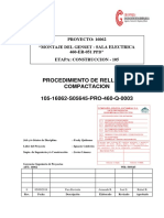 Procedimiento de Relleno Y Compactacion 105-16062-S05645-PRO-460-Q-0003