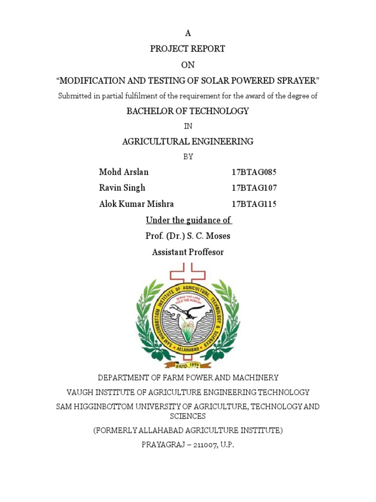 Solar Sprayer Pdf Pesticide Agriculture