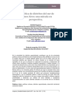 Arqueros, S. y González Redondo, C. (2017). La política de distritos del sur de