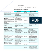 Programa Webinar Cenepred - WFP