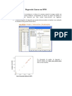 Analise de Regressão No Spss