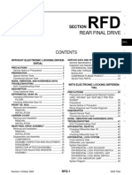 Rear Final Drive: Section