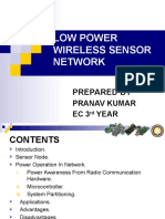 Low Power Sensor Network.