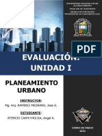 Examen Unidad 1 - Planeamiento Urbano