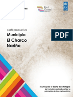 Perfil Productivo El Charco Narino MinTrabajo PNUD